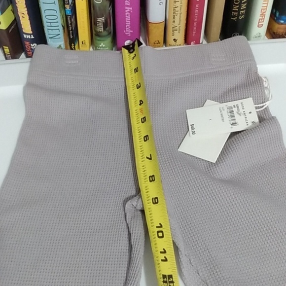 GOOD AMERICAN Lilac Mist Thermal Shorts Size 01/Small NWT - Picture 6 of 8